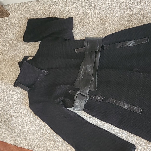 MACKAGE NWT REAL LEATHER TRIM COAT SIZE SMALL - Picture 2 of 13